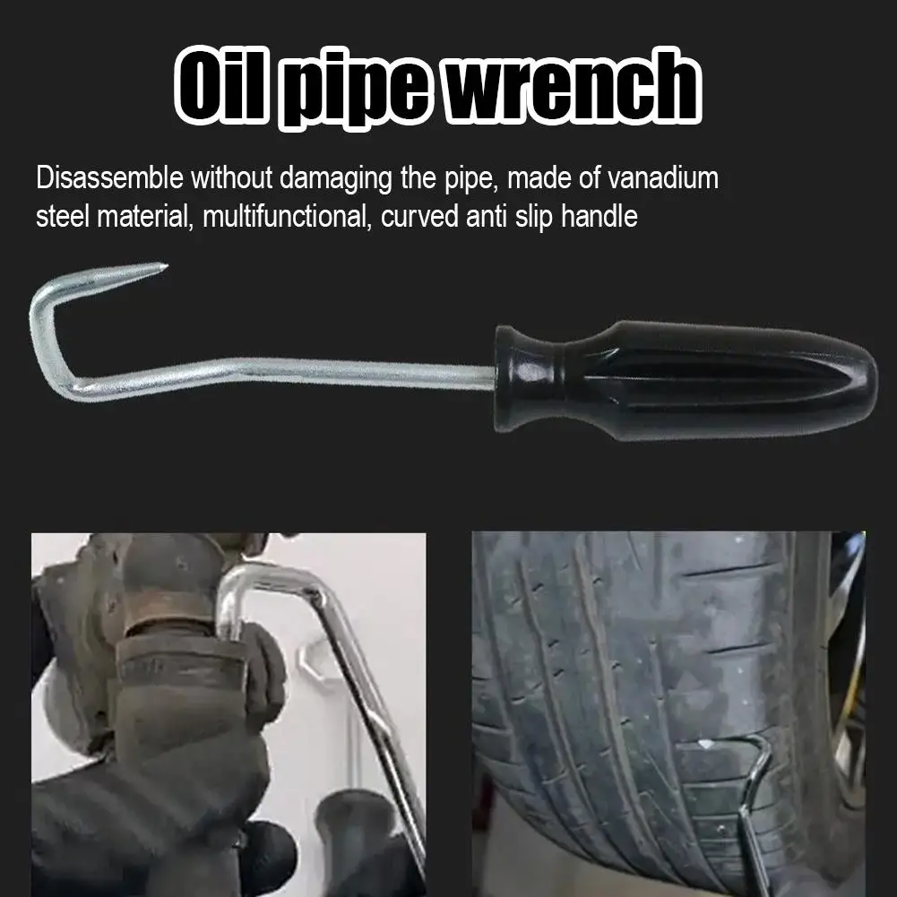 190mm Automotive Hose Removal Hook Tool Fuel Oil Pipe Disconnect Plier Car Water Pipe Separation Hook Auto Repair Hand Tool