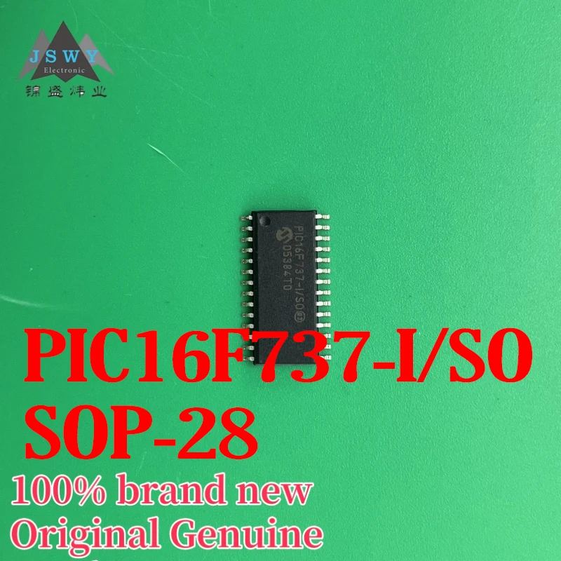

(3/50pcs) PIC16F737-I SO PIC16F737 SOP-28 8-bit Microcontroller Brand New Original Electronics Free Shipping