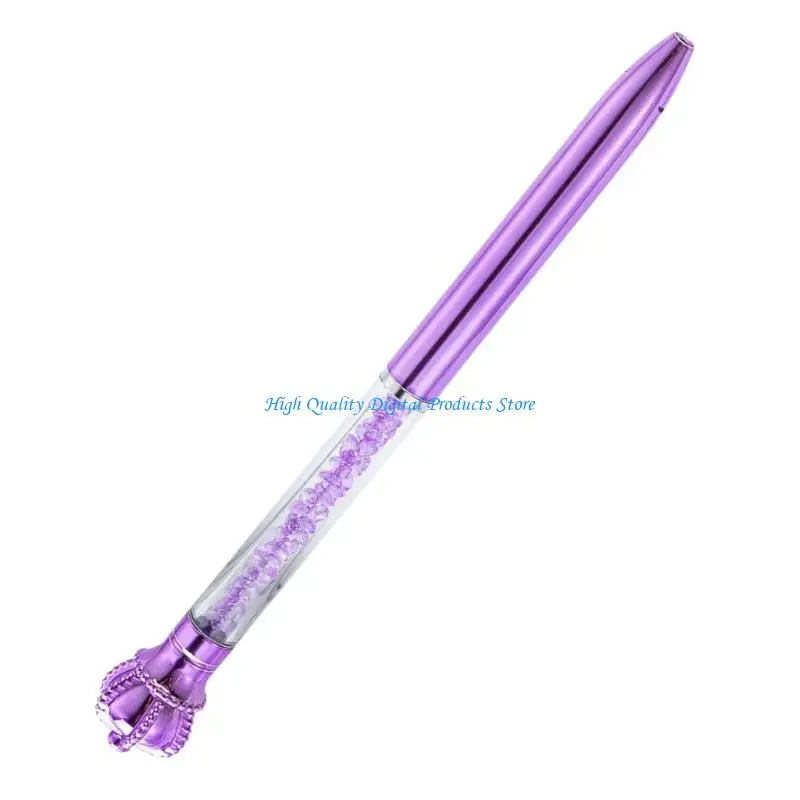 U2JE 5 PCSオイルペンライティングペンクラウンボールポイントペン1.0mm装飾ペンライティングペン