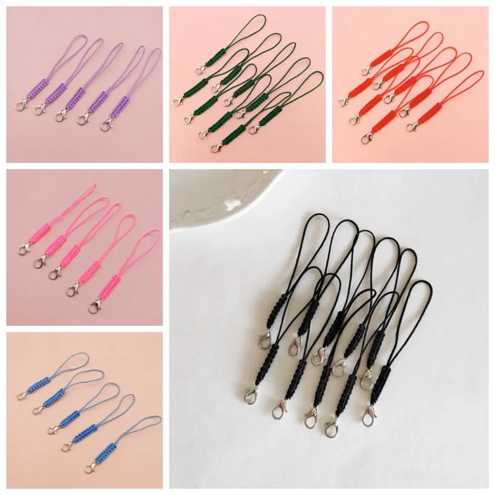 Anti Lost Mobile Phone Chain Keychain Wrist Rope Phone Hanging Strap Simple Key Ring Mobile Phone Lanyard Jewelry Gift