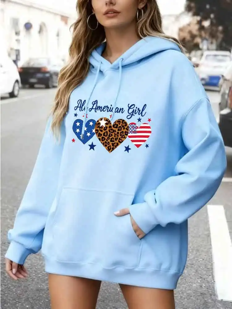 เสื้อฮู้ดผู้หญิงสไตล์ลำลองสำหรับฤดูใบไม้ผลิและฤดูใบไม้ร่วง แฟชั่นเสื้อสเวตเชิ้ตผ้าฟลีซมีกระเป๋า สวมใส่สบาย เสื้อผ้าผู้หญิงแนวสตรีทเทรนด์ Y2K