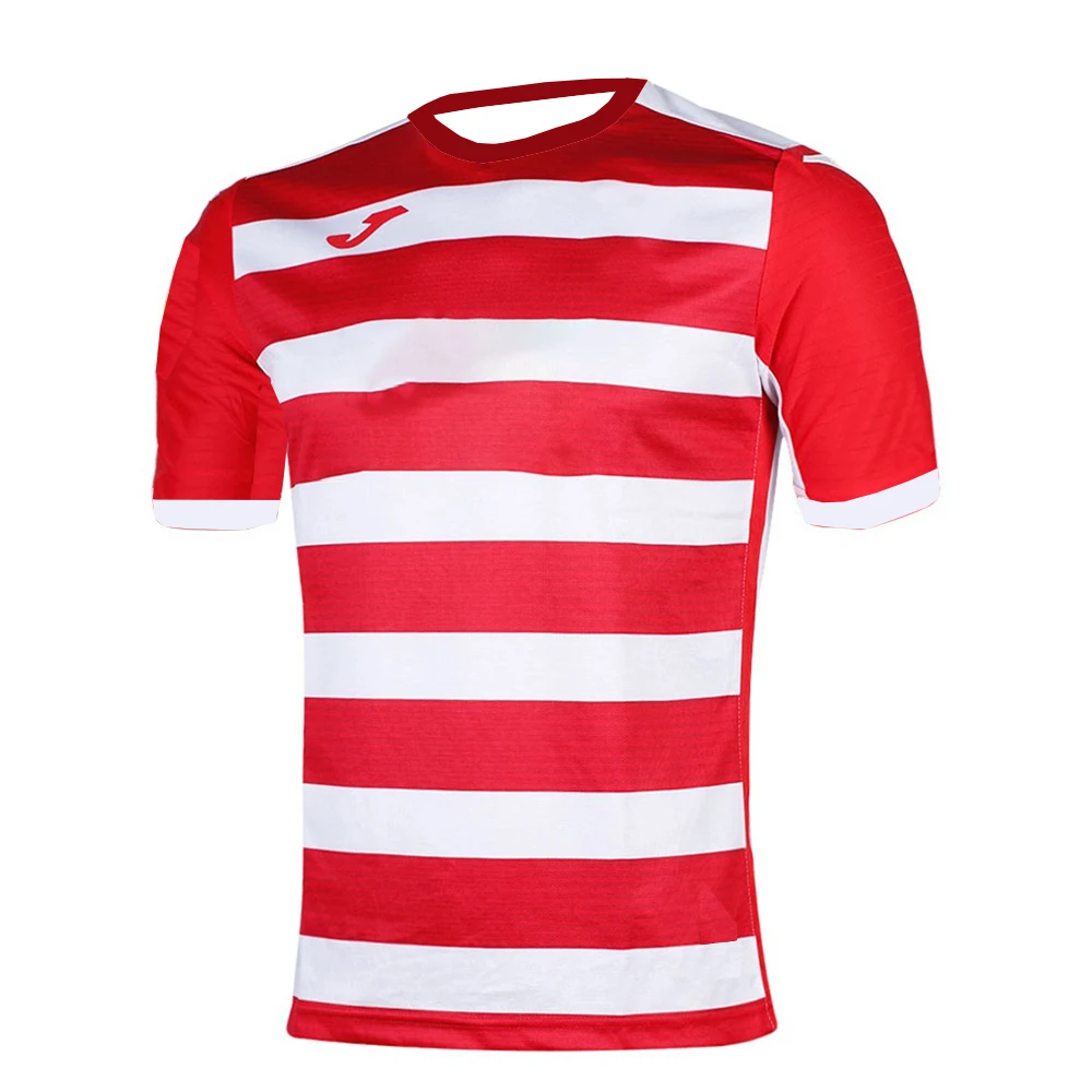 JOMA-Camiseta a rayas blancas y negras para hombre, camisetas básicas de manga corta con cuello redondo, Tops informales para uso diario, disfraz de Halloween, camiseta para fiesta temática