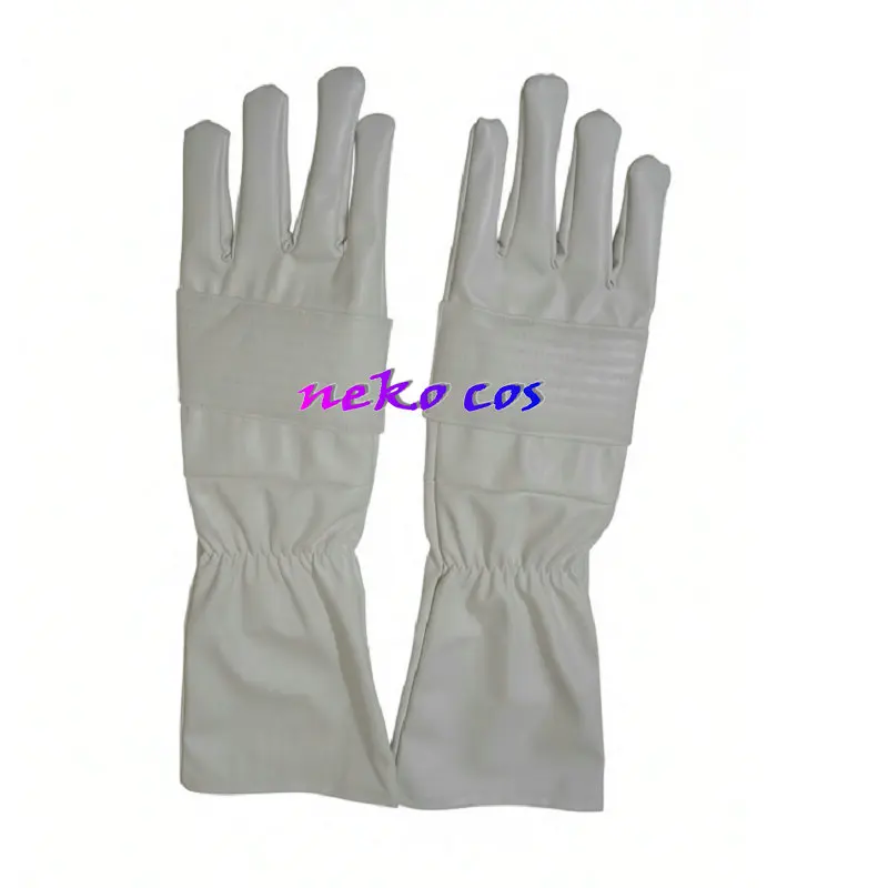 

nekocos Denji Sentai Megaranger Cosplay Costume white gloves