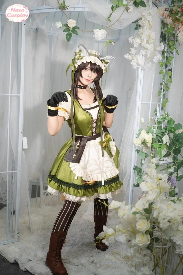 Gardener Cosplay Costume Identity V Gardener Costume Lolita dress set NexoCosplay