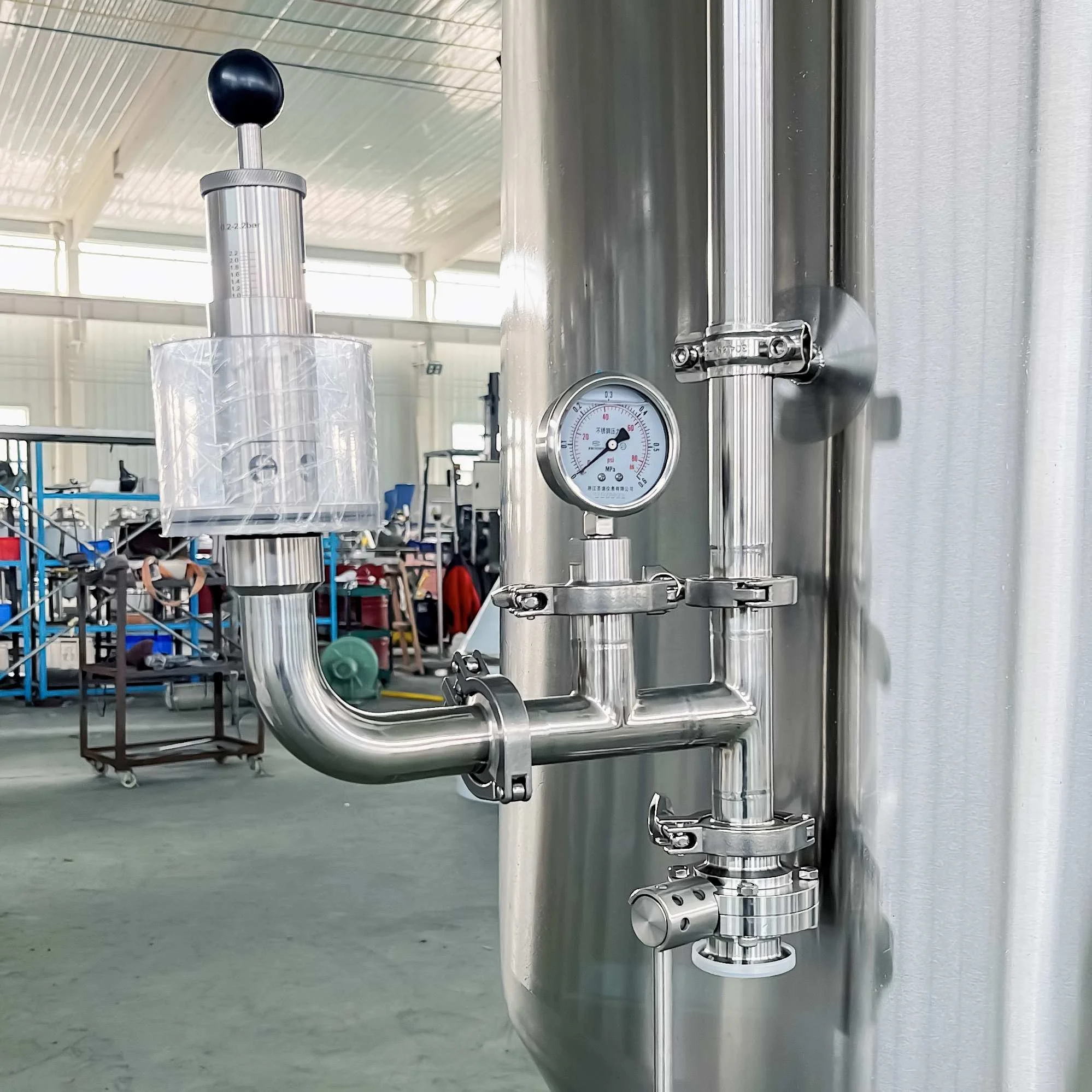 Fermenter Beer Equipment For Beer Brewing System 100L 200L 300L With CE And ISO Certificates And Stainless Steel 304