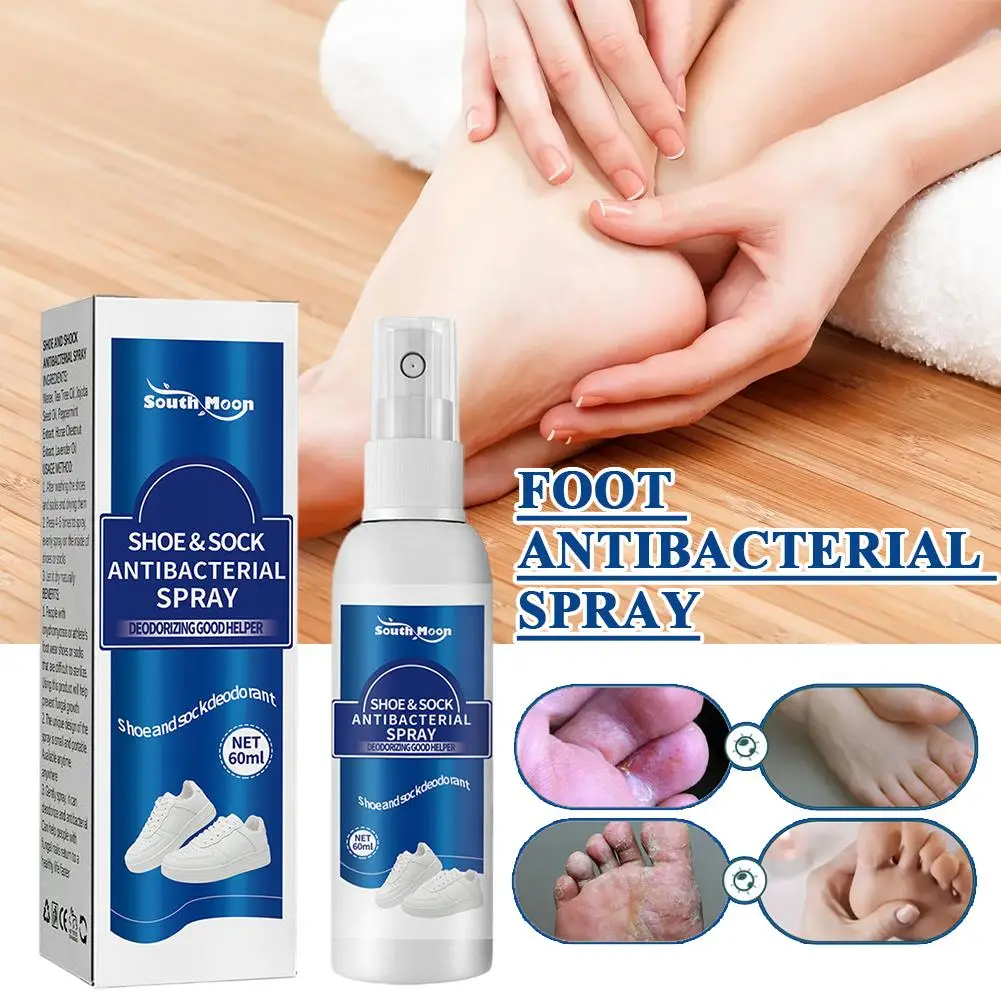 Shoe Socks Odor Removal Spray Foot Odor Shoes Stink Remover Footwear Deodorant Antibacterial Antiperspirant Freshener Feet Care view 3