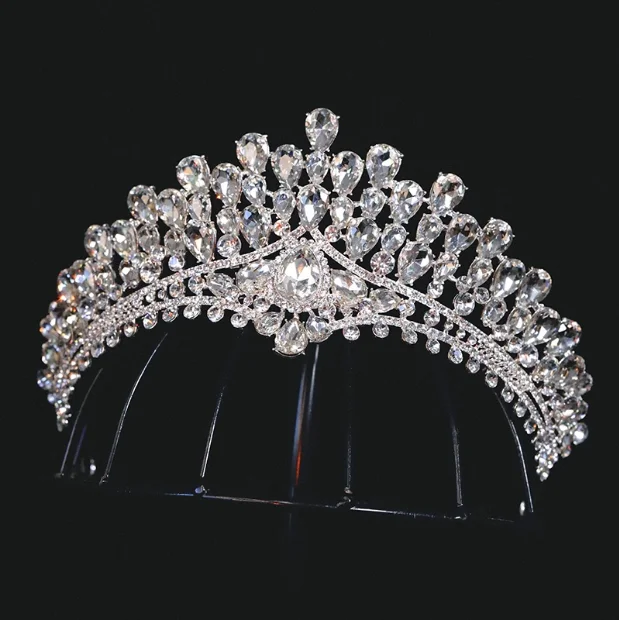 CC Tiaras and Crowns Women Accessories Wedding Hairbands Engagement Hair Ornaments Bridal Dress Shining Coronets Headpiece AN052