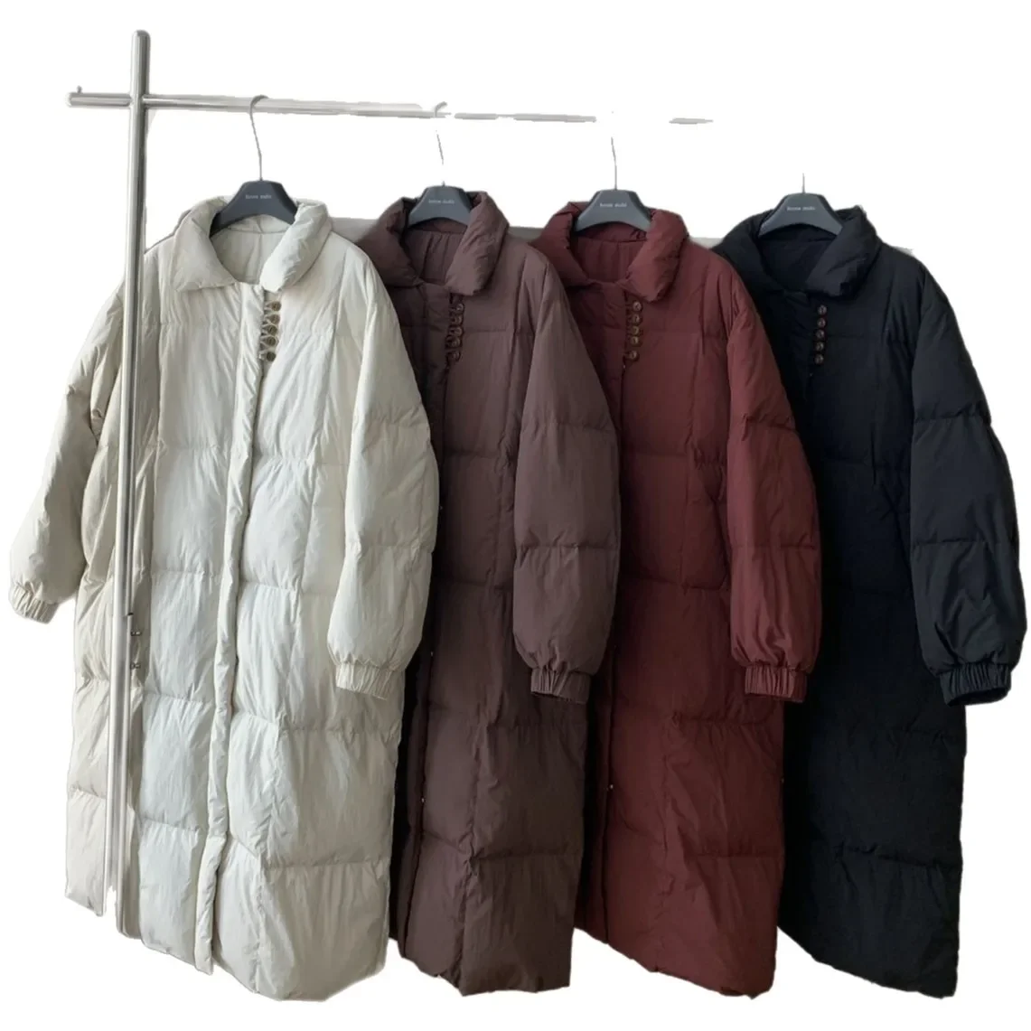 Winter Women's Down Jacket Loose Commuting Windproof Parkas