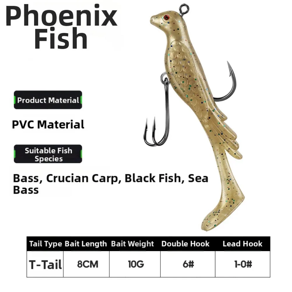 

Ягодный красный Феникс, приманка для птиц, агальная приманка для плавания, береговая осанка для плавания, привлекающая свет для морской рыбалки
