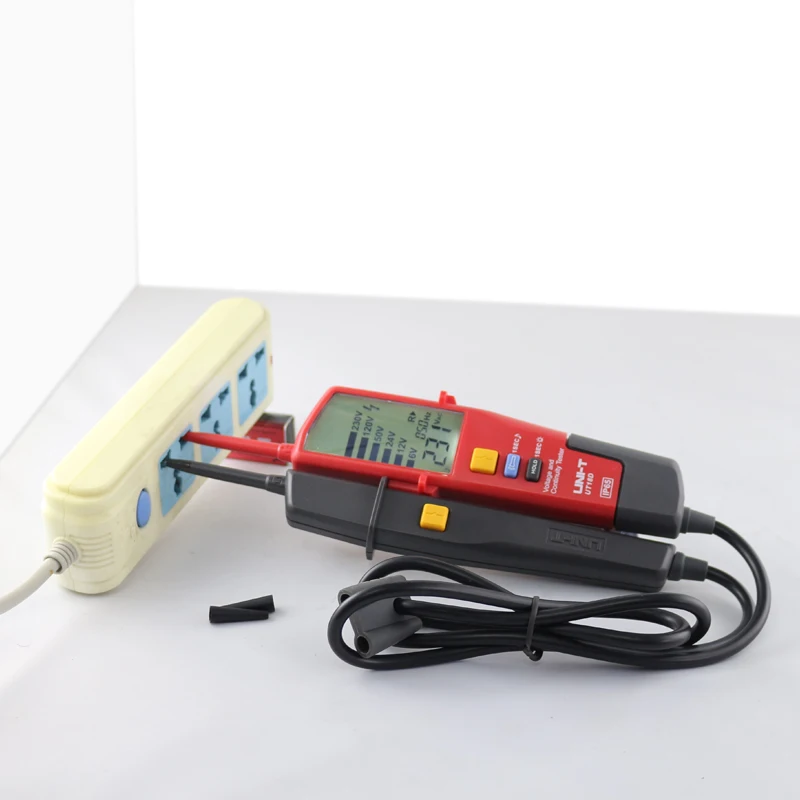 UNI-T UT15B UT15C AC/DC Voltage Tester UT18D UT18C RCD Handheld Digital Multimeter 690V Display Continunity Voltmeter