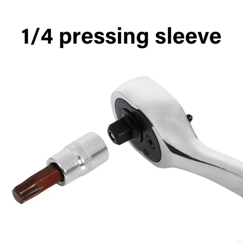مجموعة من 6 multipurpose 1/4inch محرك الأقراص مرفق الأداة الميكانيكية العملية n2ud
