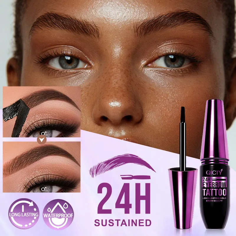 Tear Off and Dye Eyebrow Cream, Waterproof and Sweat Proof, Long-Lasting Color Fixing, Creating Natural and Beautiful Eyebrows