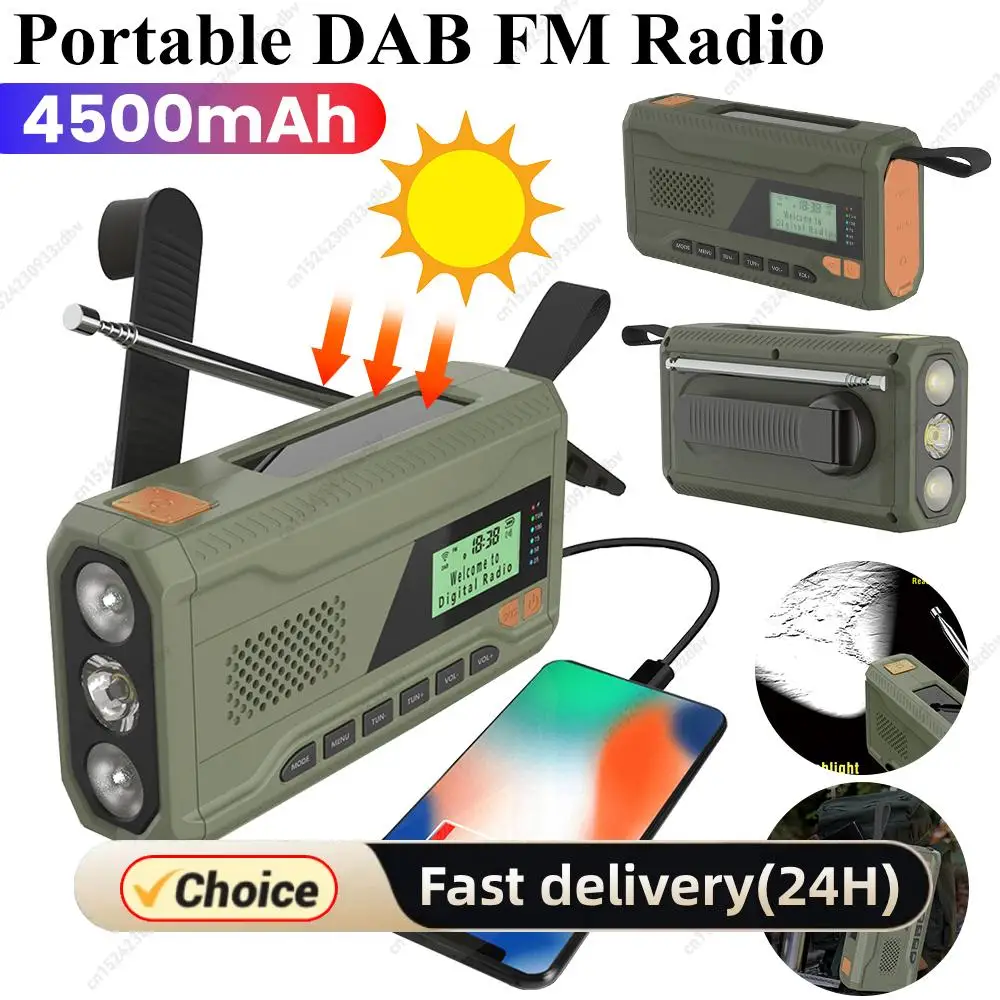 Hand Crank Radio Wi… - image