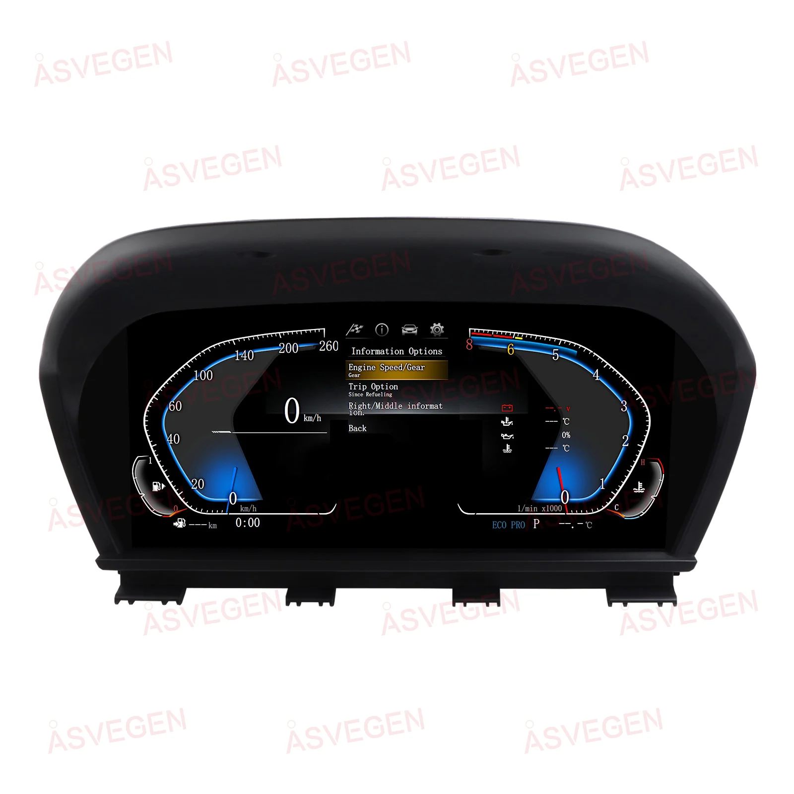 LCD Instrument Cluster For BMW 1 Series F20 2013-2024 Digital Dashboard Speedometers Car Virtual Cockpit Panel with Tachometer