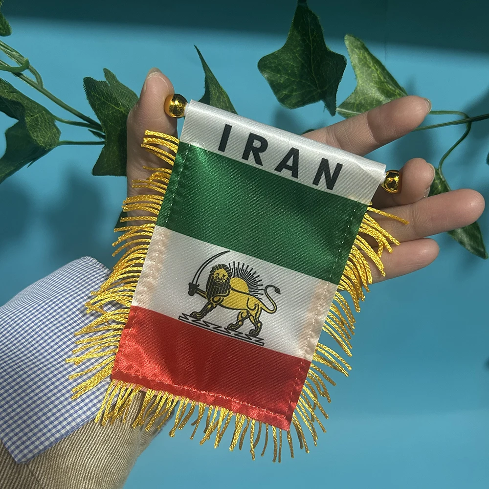 SKY FLAG bandera de coche Irán colgante poliéster - imagen 3