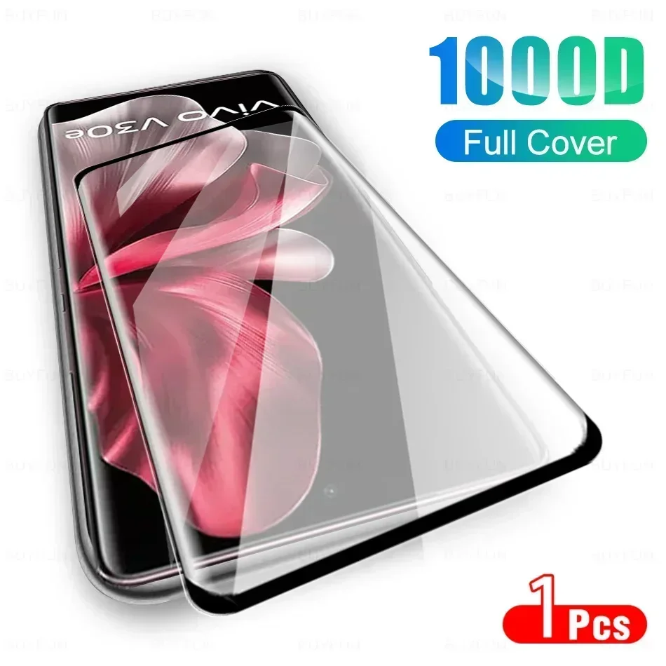 

Screen Protector For vivo V30e 5G Curved Tempered Glass For vivo V30 Pro V30pro V30 e V 30e V 30pro Safety Protective Film Cover