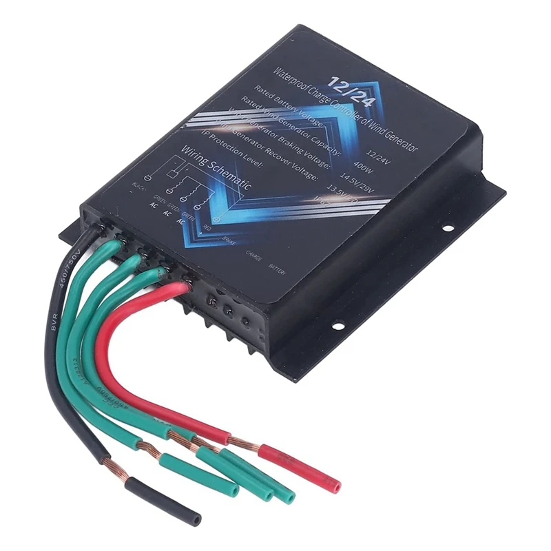 400W 12V 24V Mini generatore eolico Controller generatore eolico Controller IP67 impermeabile