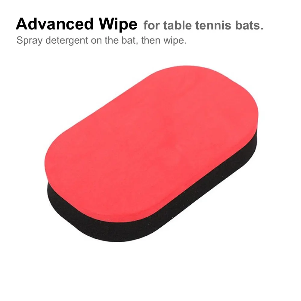 Table Tennis Racquet Pingpong Racket Ping Pong Bat Ping-pong Rubber Wet and Dry Brush Block Clean Sponge Wipe