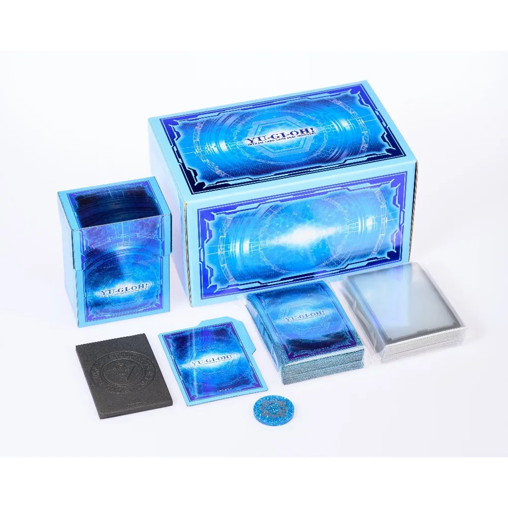 Yugioh Official Game Duel Monsters Prismatic Summon Fusion - Custodia, Bustine Protettive, Moneta e Sottobicchiere (Carte e Pacchetti di Carte Non Inclusi)