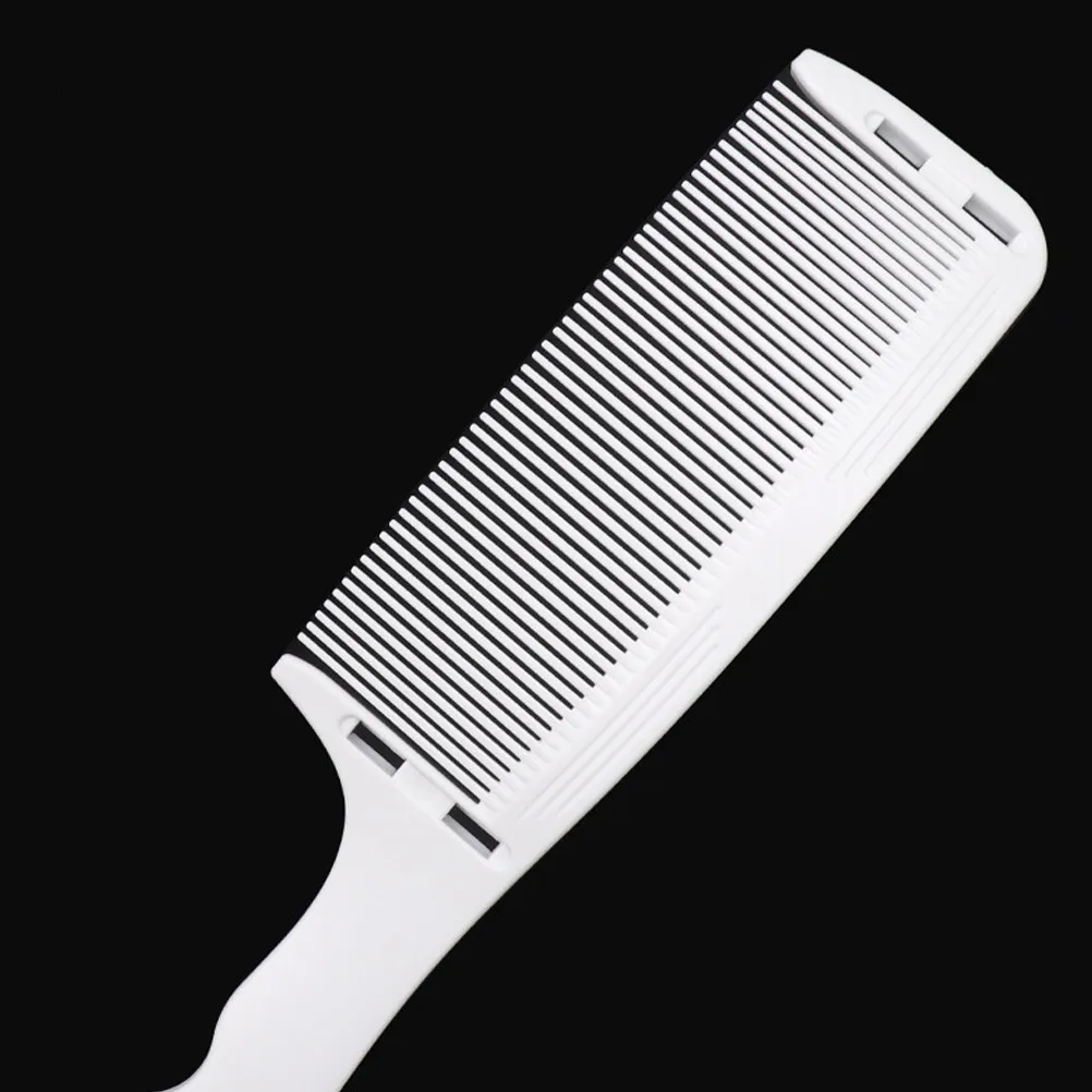 

1 Set Hair Cutting Positioning Comb Ergonomic Adjustable Styling Tool Flat Design Barber Travel Small Hair Comb for Men