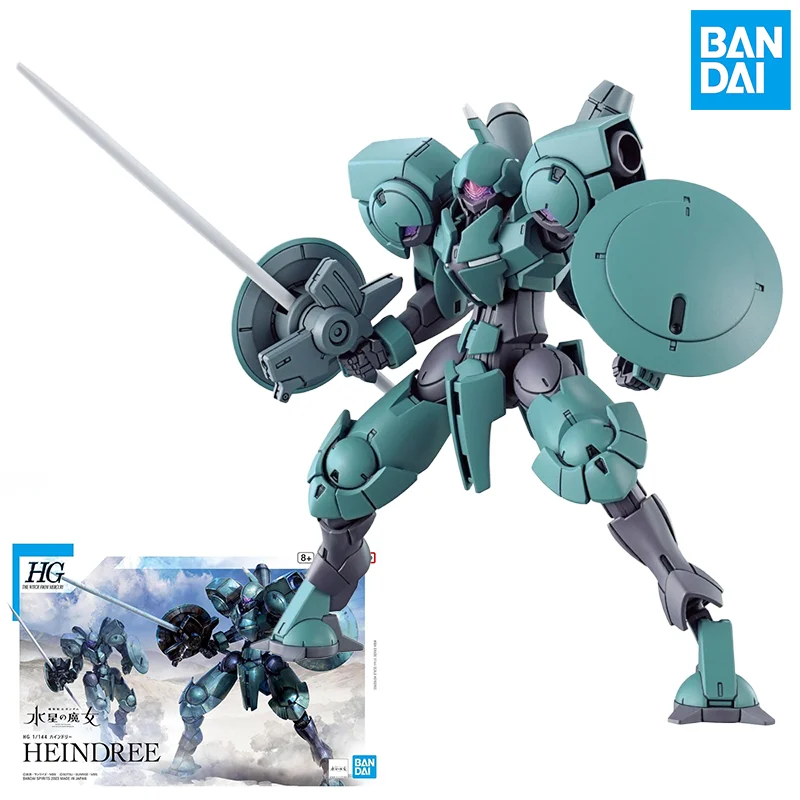 

Bandai Original Gundam Kit HG 1:144 HEINDREE Action Figure Assembly Model Toys Collectible Model Ornaments Gifts for Children