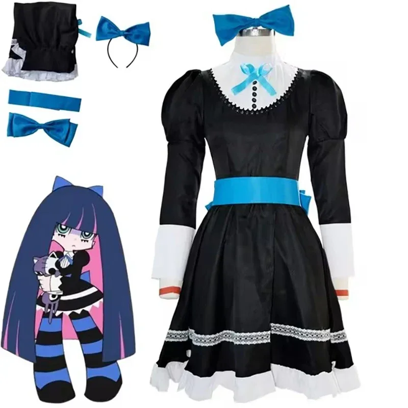 Culotte et bas d'anime com ceinture de jarretière, procureur, bas d'anarchie ajustáveis, fantasia de cosplay