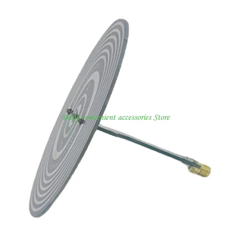 97QB Composite Antennas 950MHz-7GHz Coverage Optimized Feedline Structure Right Left Hand Circular Polarization