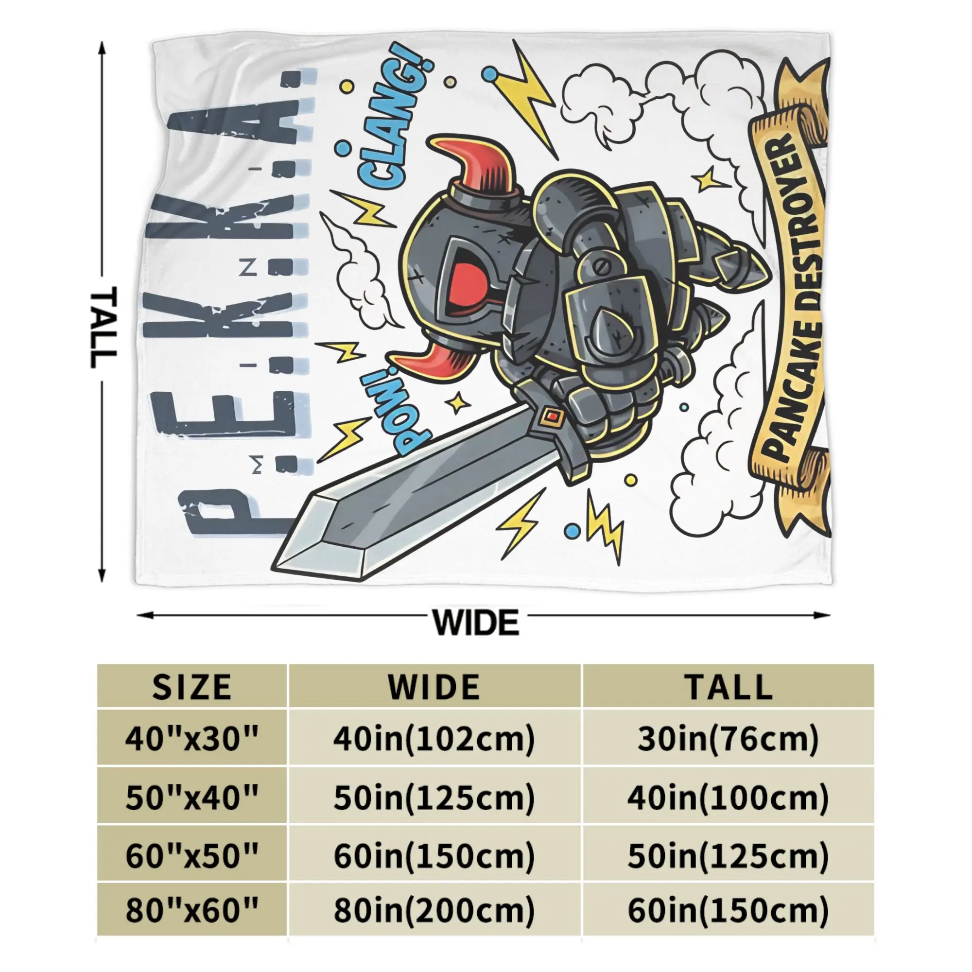 بطانية لعبة Mini Clashes Royaleds بطانية رمي دافئة جديدة من القطيفة لمطعم المنزل في الخريف/الشتاء #6