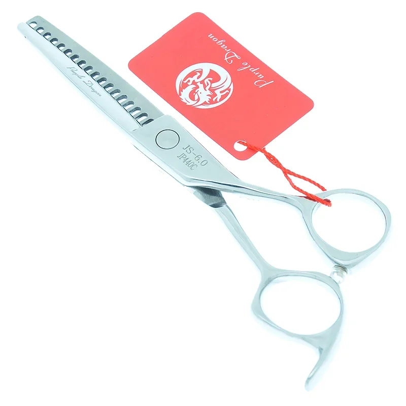 9CR Steel 440C 6.0 Inch Dogs Thinning Scissors 18 Teeth Professional Pets Grooming Shears Animals Hair Trimming Tijeras A0182B