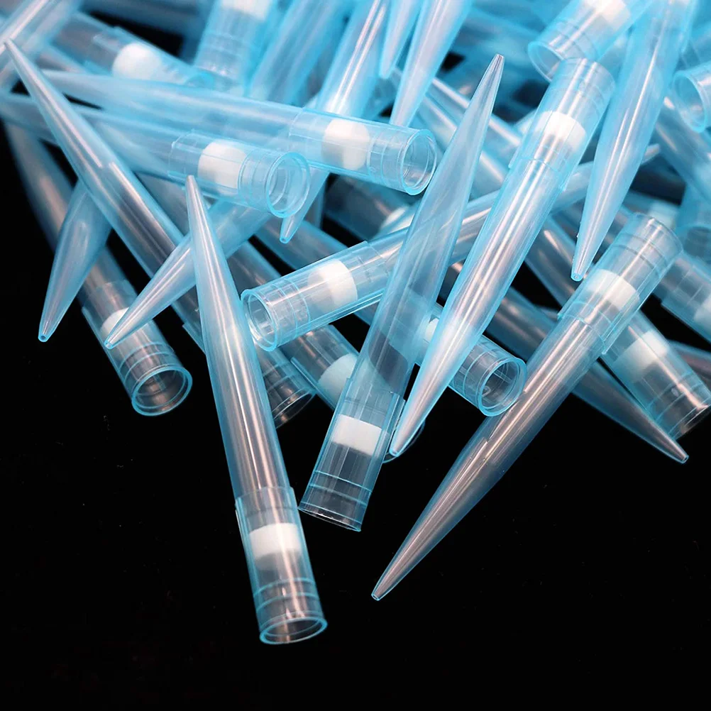 

500pcs Disposable Pipette Tips Plastic Standard Scientific Laboratory Supplies Experiment Liquid Transfer Small Quantities