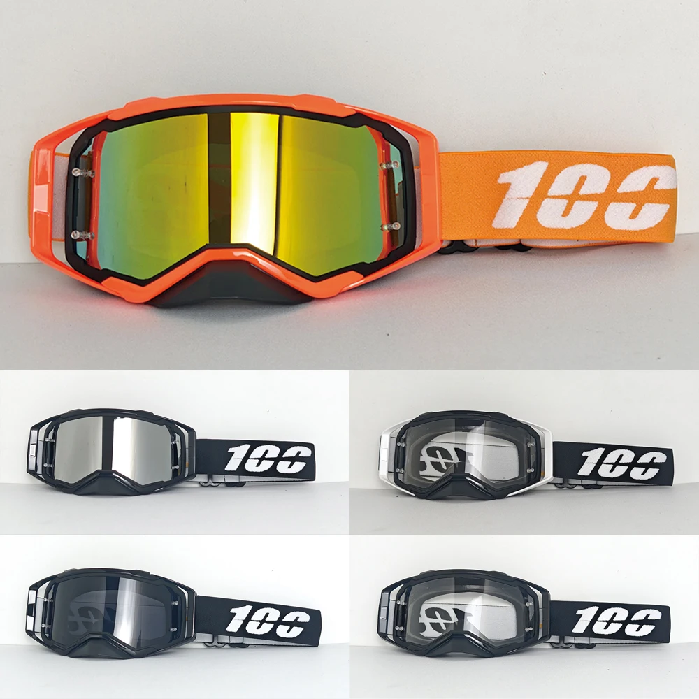 

100 All Day Breathable Ski Goggles High Definition Lenses Windproof, Sandproof, Four Season, Men Women Outdoor Snow Sports Gear