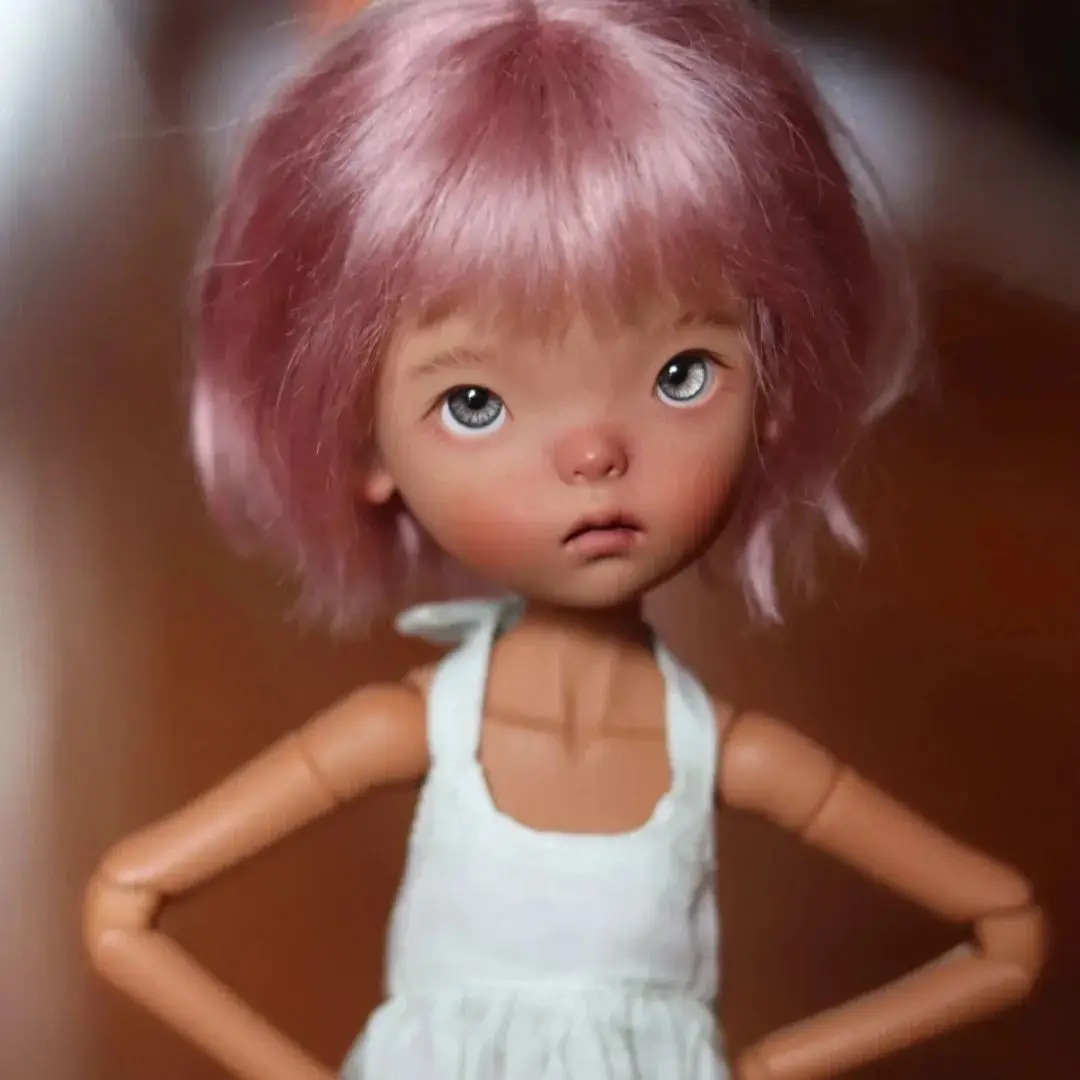 

Высококачественная кукла BJD 1/6 Nimo Landoudou Girl Advanced Resin Tan Skin Resin Doll Art Model DIY Макияж Игрушка для коллекционеров