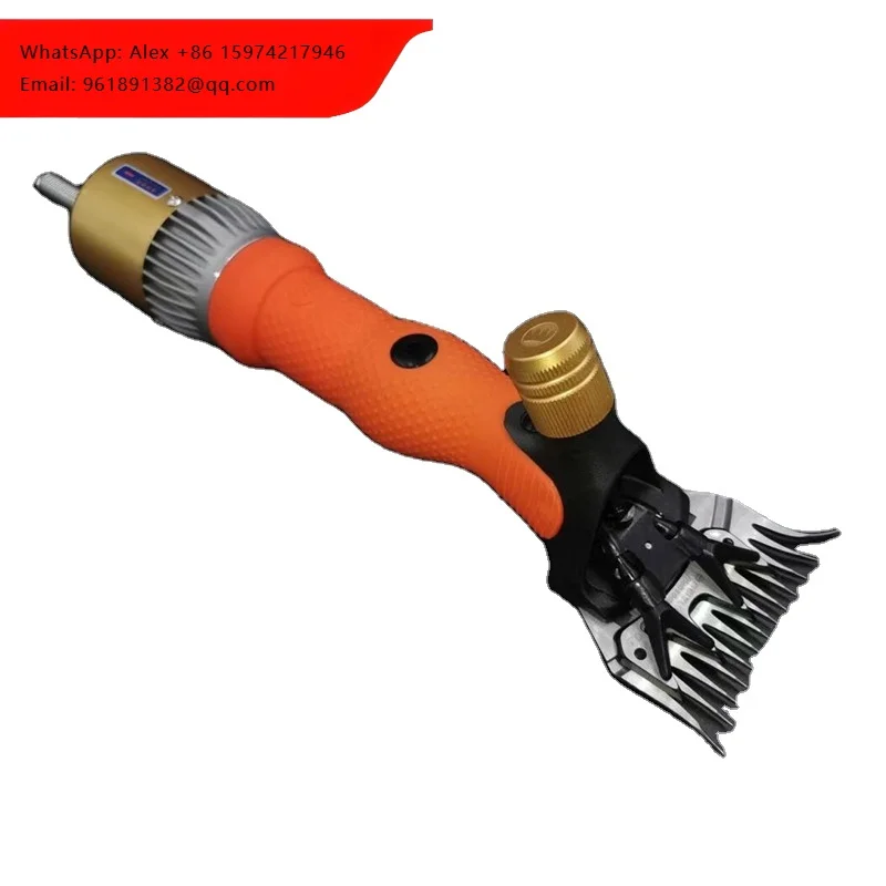 BEIYUAN Portable Electric Sheep Shearing Machine Clipper Electric Cutting Walter DC Brushless High -speed Wool Clipper Orange