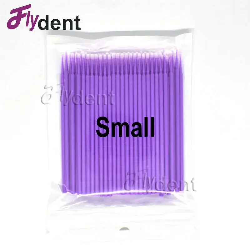 

100Pcs Dentistry Disposable Applicator Micro Brushes Dental Odontologia Extension Tools Dentist Materials