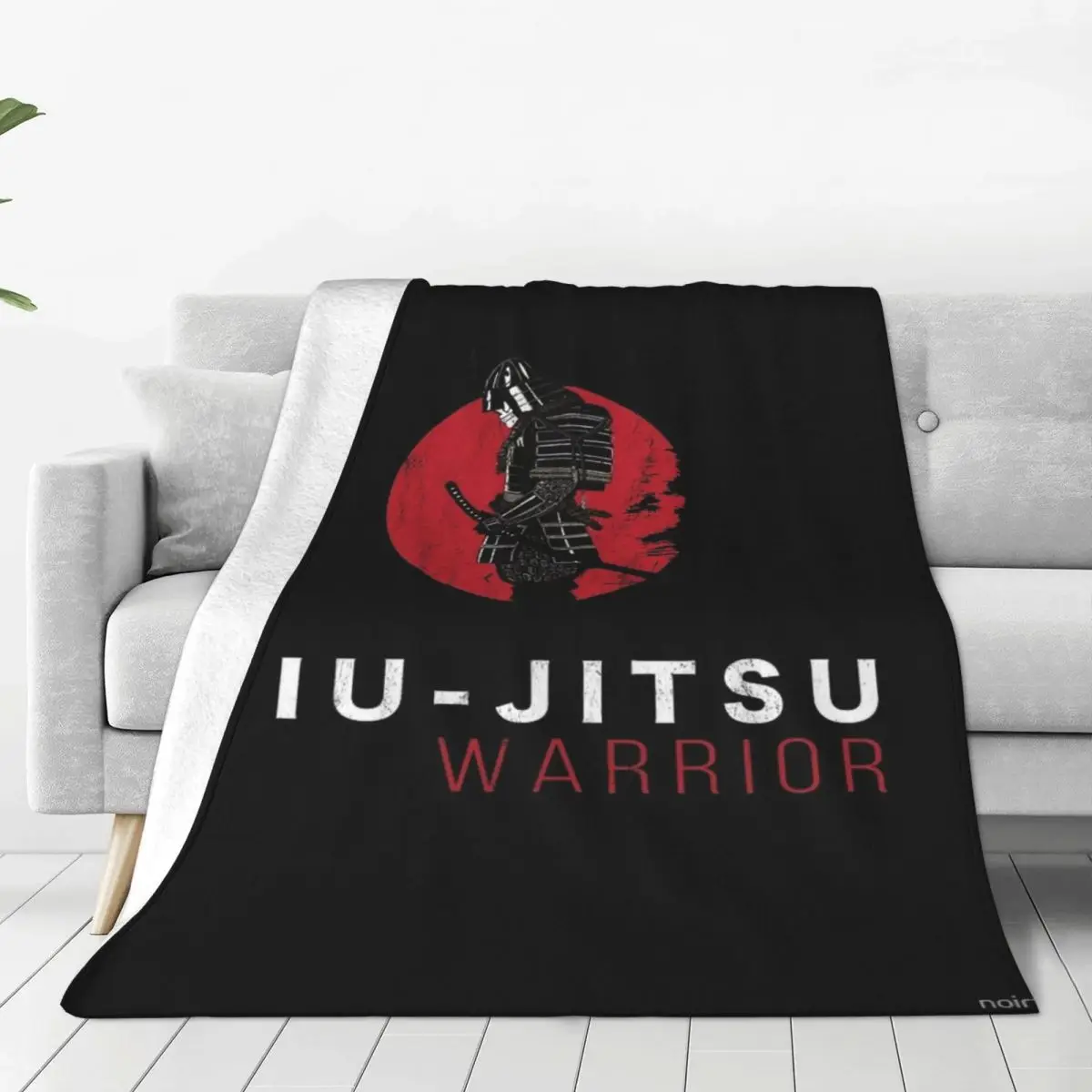 Jiu-Jitsu Warrior Japanese Bjj Gi Four Seasons Universal Blanket Travel Can Be Covered Father's Day Gift