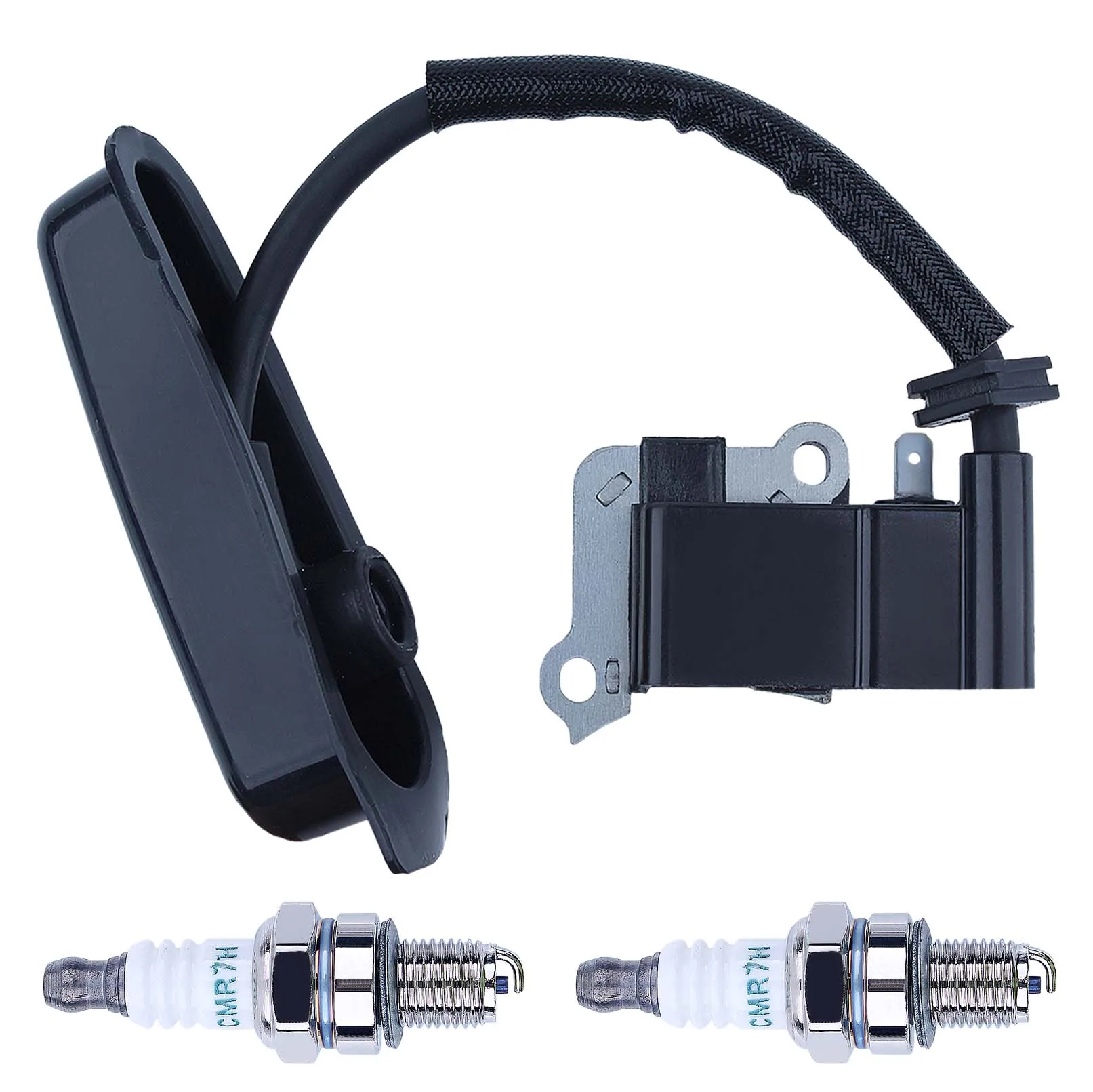 Ignition Coil Spark Plugs Kit For Redmax EBZ7500 EBZ8500 EBZ8550 EBZ6500 Jonsered BB2280 Backpack Blower 583917301 583916701