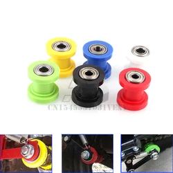 8mm 10mm Wheel Tensioner Guide Drive Chain Roller Pulley For ATV XR CR CRF Enduro Motorcycle Motocross Pit Dirt Mini Bike