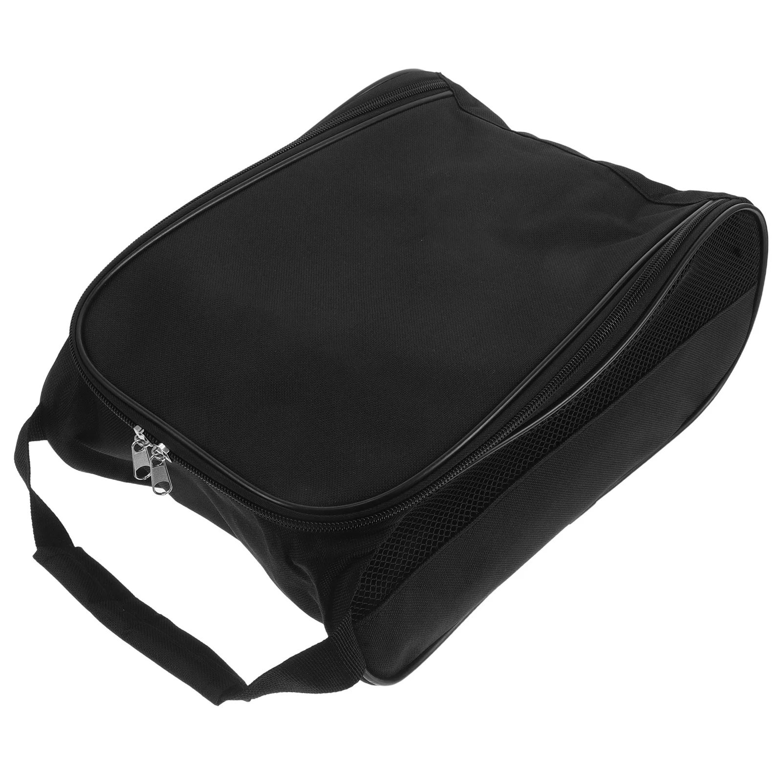 

Large Capacity Golf Shoe Bag Men's Mesh Storage Organizer Portable Travel Carrier High Visibility Durable for Outdoor