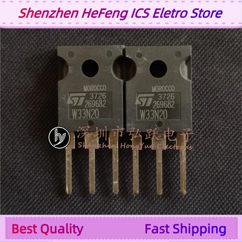 

10PCS -20PCS W33N20 STW33N20 TO-247 200V 33A Fast Shipping Quality Guarantee Quick Delivery