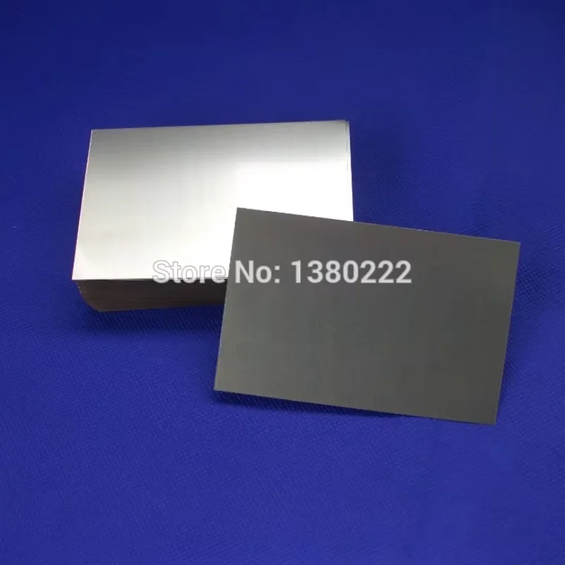 Hull Cell Test Copper Cathode, Brass Sheet