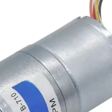 24V Brushless DC Gear Motor 25mm Diameter Low Noise High Torque for Hair Curler Smart Device Robotics Automation