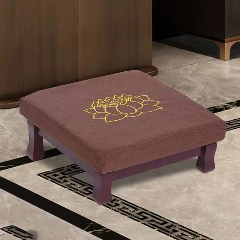 

Утолщенная деревянная скамья-подушка для сидения на коленях, коврик из волокнистого материала Zen Sitting Nut Fiber Mat, подушка для медитации в стиле храмового лотоса, для домашнего использования, для буддийской медитации