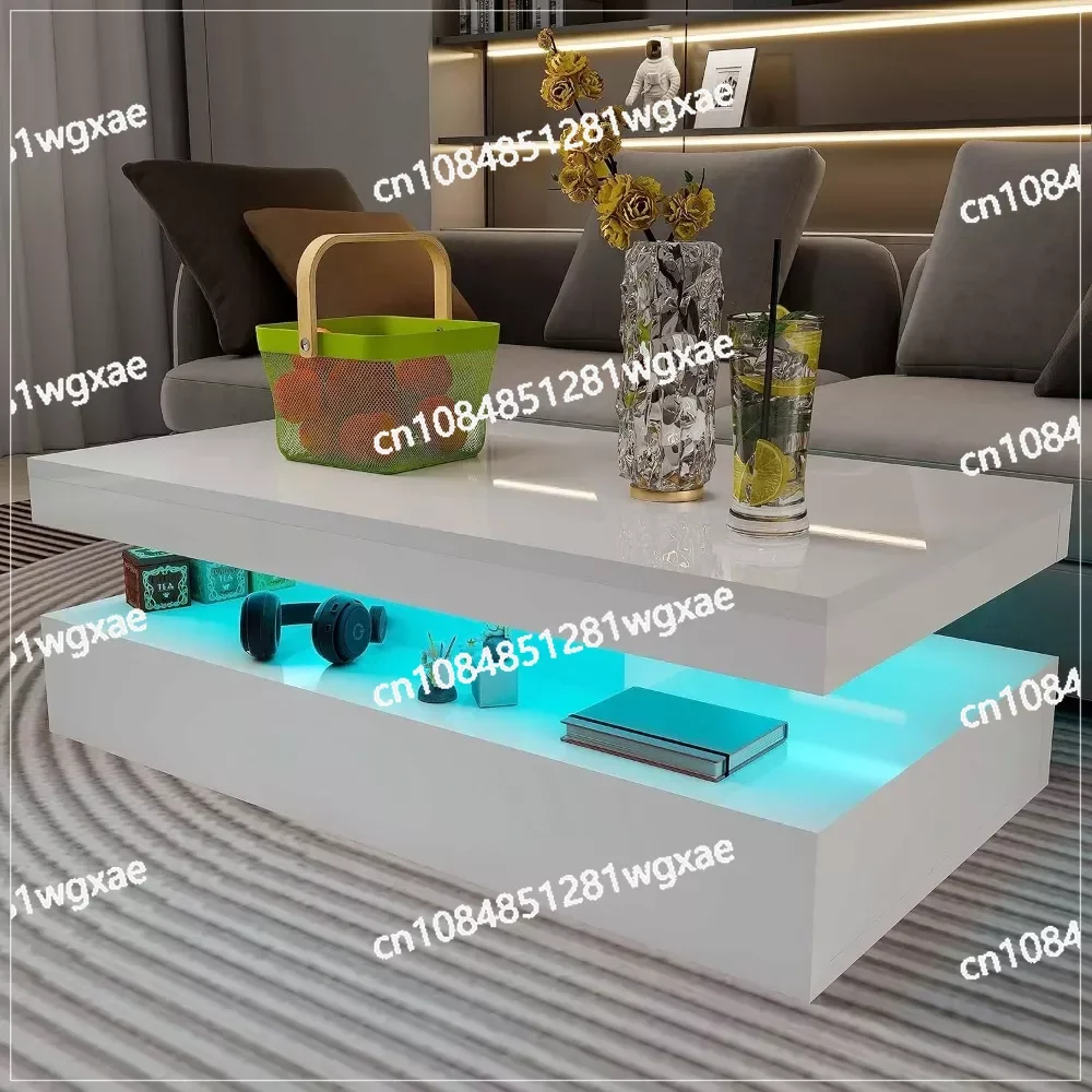 

Coffee Table, Living Room Chair, Center Table, Coffee Table with RGB LED Lights, Furniture, Restaurant