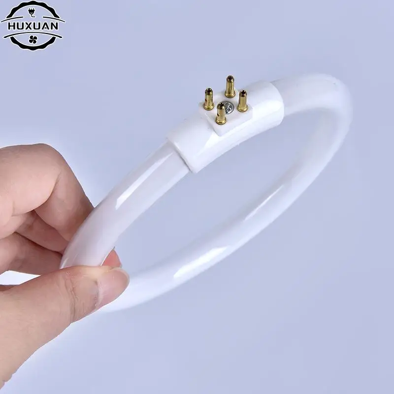 Weiß Rohr Mit 4 Pins 11W T4 Runde Ringförmigen Rohre Anti-vier-pin Lampen Lampe Fluoreszierende Ring lampe