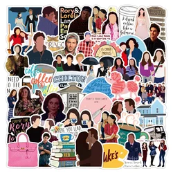 10/30/50PCS TV Show Gilmore Girls Stickers Graffiti Decal Decoration Suitcase Scrapbook Phone Laptop Stationery Kid Toy Sticker