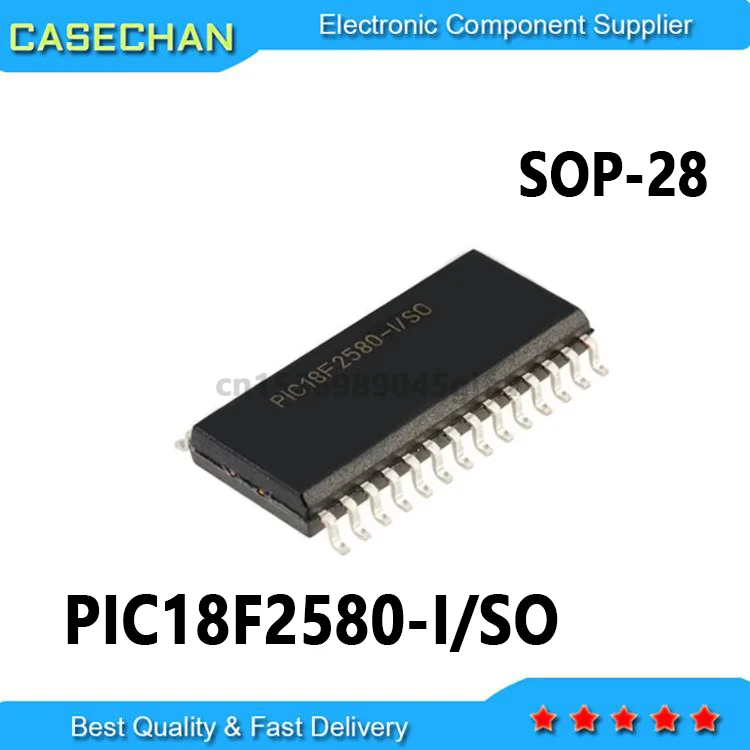 

1PCS New and Original PIC18F2580I/SO 18F2580-I/SO PIC18F2580 PIC18F2580-I/SOTR PIC18F2580-I/SO SOP-28