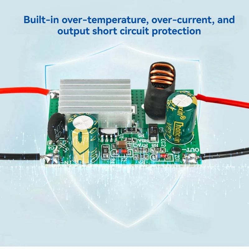 DC-DC Step-Down Power Supply Module 9-90V To 12V Step-Down Module DC DC Converter Buck Converter