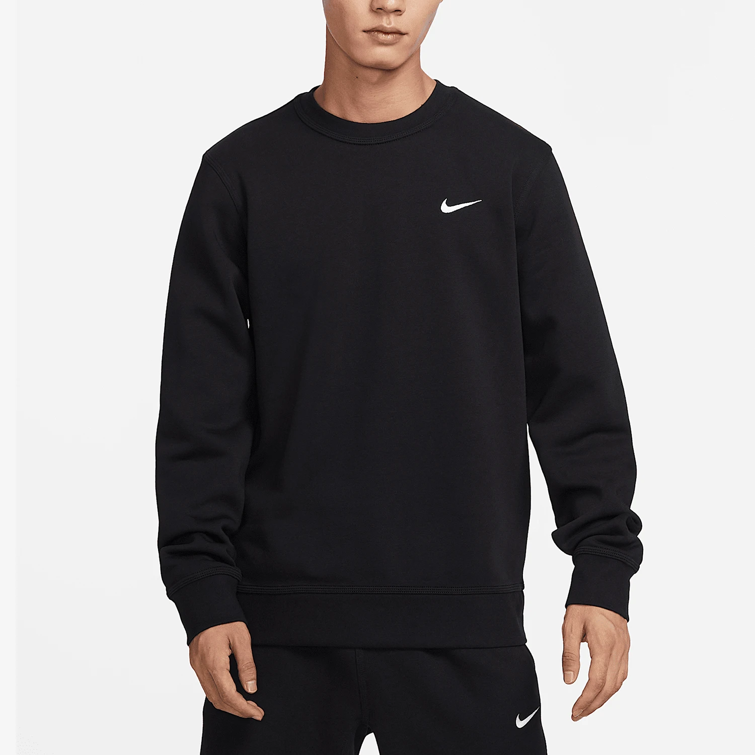 

Мужская свободная легкая толстовка с капюшоном Nike Genuine Sport с круглым вырезом 623459-010