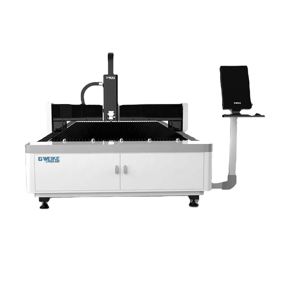 Sheet metal fiber cutting machine CNC 3000W high-precision stainless steel cutting machine, support AI/BMP/PLT