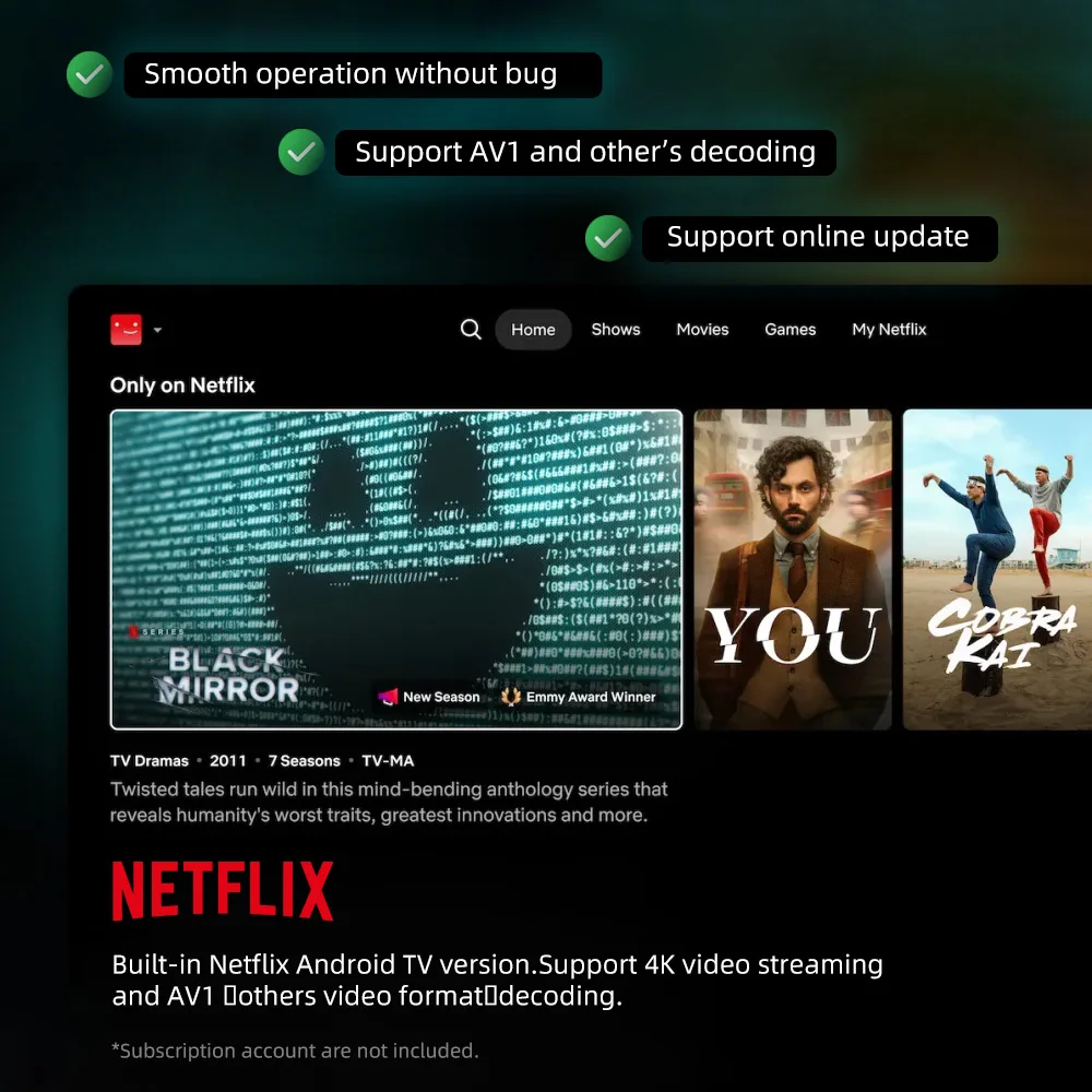 MECOOL DVB T2 Android TV Box KT2 with Android 11 Google Netflix Certified ATV 100M 2+32G S905Y4 WIFI 2.4G/5G 2T2R DVB Media Box